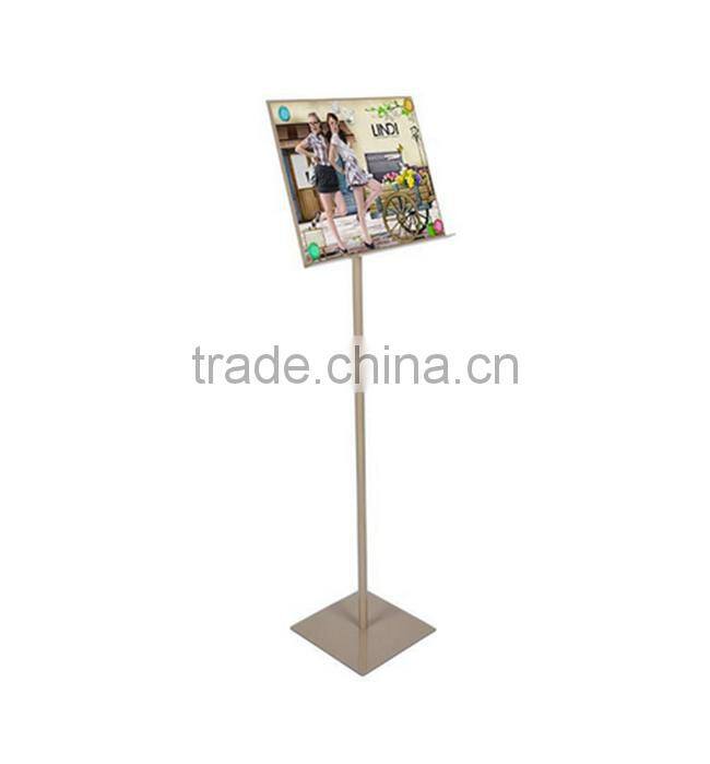 Help You Boost Your Sale!!! Outdoor Flooring Metal Poster Display Stand