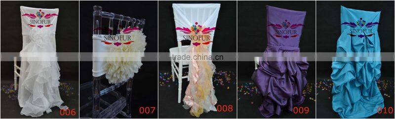 rosette chair cover