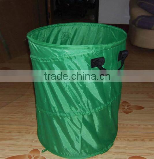 collapsible polyester trash can,collapsible garbage can,contenedor plegable