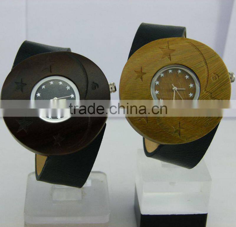 Digital Watch wooden