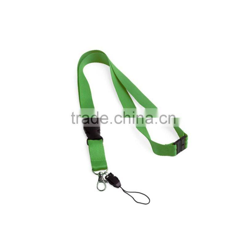lanyard with safety clip and keyholder,promotional polyester neck lanyard