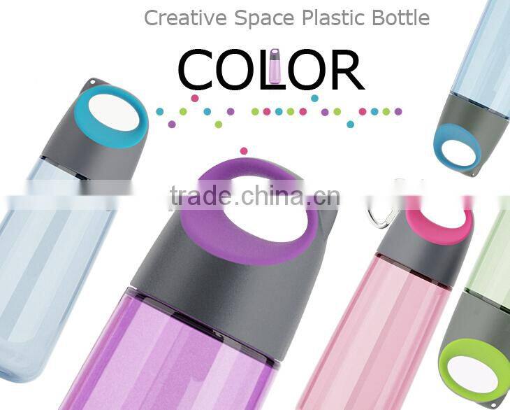 Supply fashion creative transparent sealing cup / space plastic bottle (480ml)