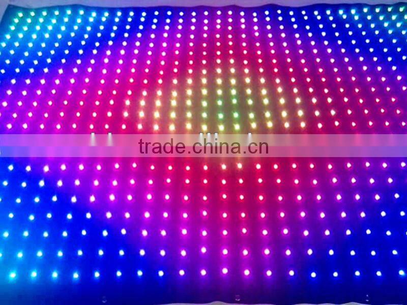 new product p100 PC led video cloth for club/stage decoration
