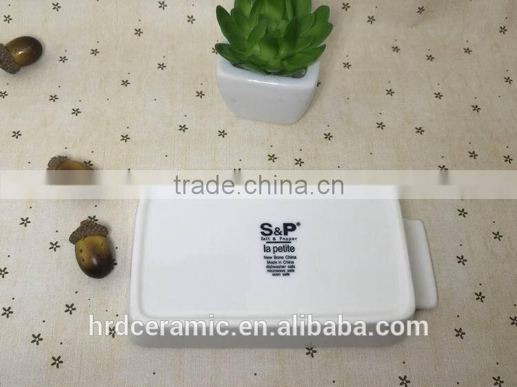 High quality sushi square dish/ceramic dish