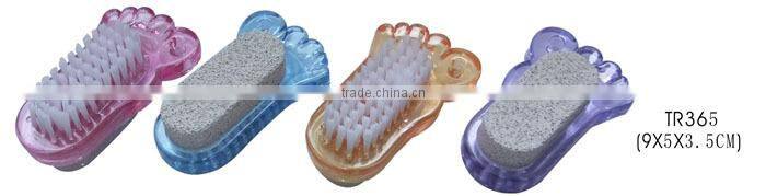 2 in 1 Foot Bath Scrub Pumice foot cleaning stone leg cleaning