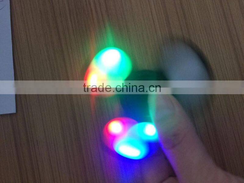 high quality LED Colorful Lighting Hand Spinner Fidget Finger Fingertip Gyro