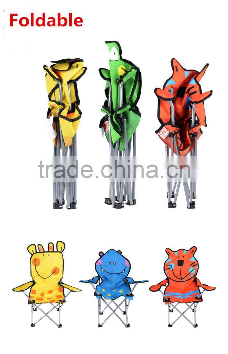 Cartoon picture personalized kids folding camping chair