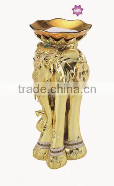 India decorative elephants resin sculpture