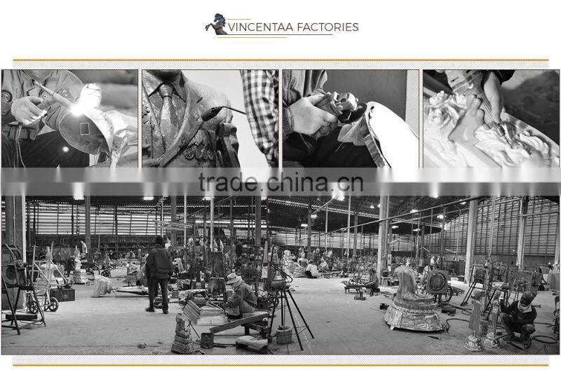 alibaba wholesale promotion metal carft female buddha statue