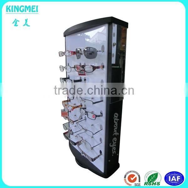 Sun glasses 2015 new products rotating acrylic display rack