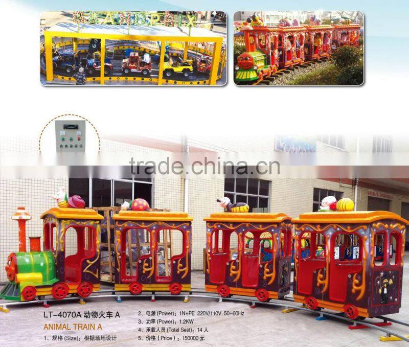 Amusement Rides Road Train Electric Train Ride On Train