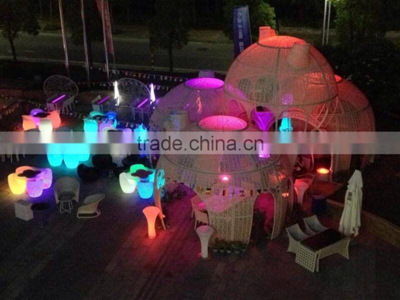 PE Materail Led Furniture,Led Llight Chair, Led Bar chair, Led Chair