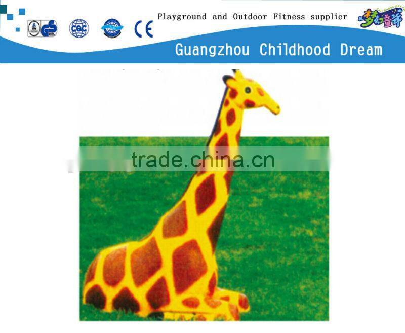 (HD-18906)The amazing giraffe fiberglass statue