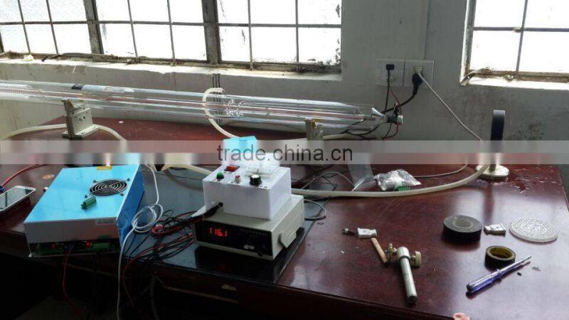 90W 2015 NEW RECI CO2 LASER TUBE S2 PEAK POWER 110W 1200mm length 80mm dia 300 days warranty