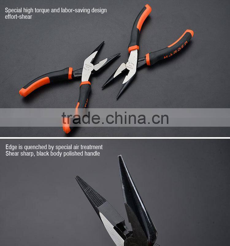Chrome Vanadium Professional Hand Tool Torq Long Nose Plier