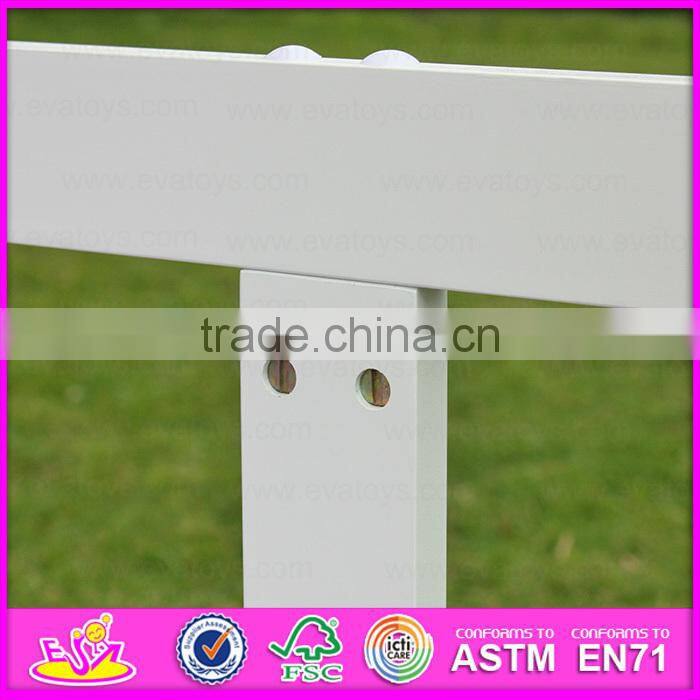 New Design competitive price kid storage box,Portable children wooden toy box,Storage box can change to study table W08G017A