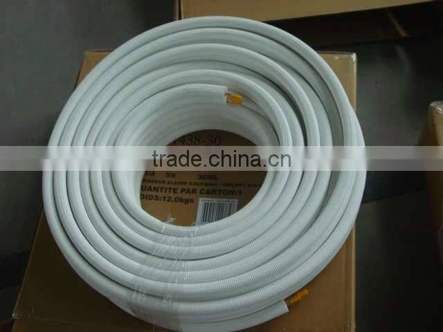 wall split air conditioner copper coil pipe size