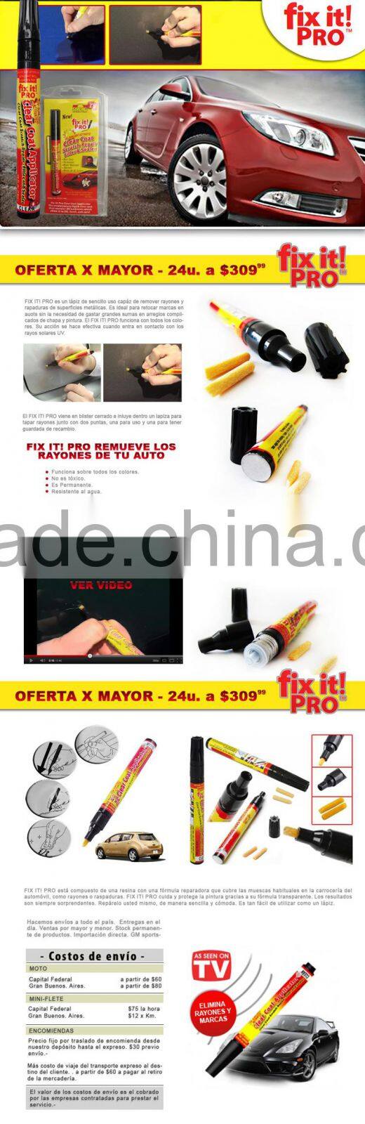 clear coat scratch repair filler&sealer as seen on tv/Car repair paint pen