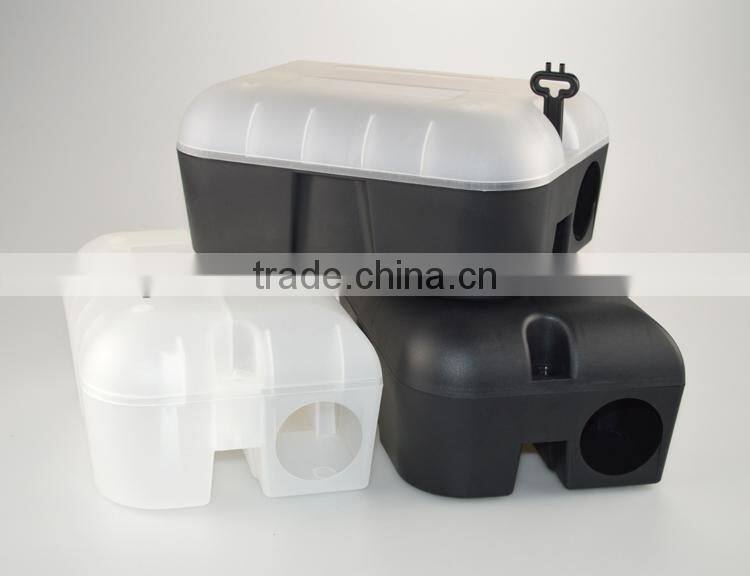 Black Plastic Rodent Bait Station SX-5023