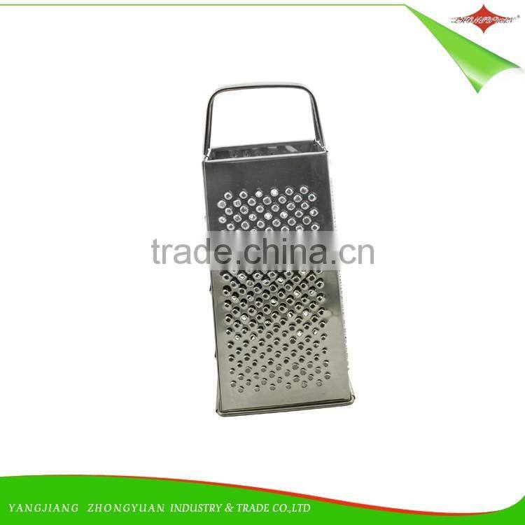 ZY-N5005 boxed grater 4 sides grater full stainless steel grater