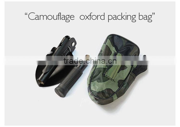 Multifunction Camping Straight Shank Folding Shovel