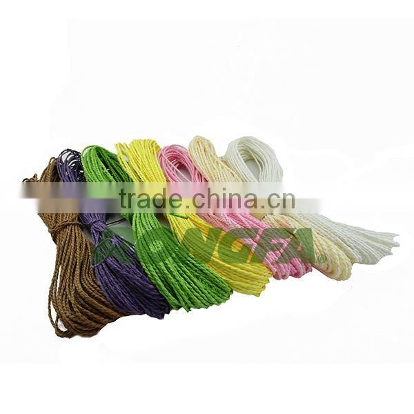 Craft Colorful Twisted Paper Twine wire Paper Rope