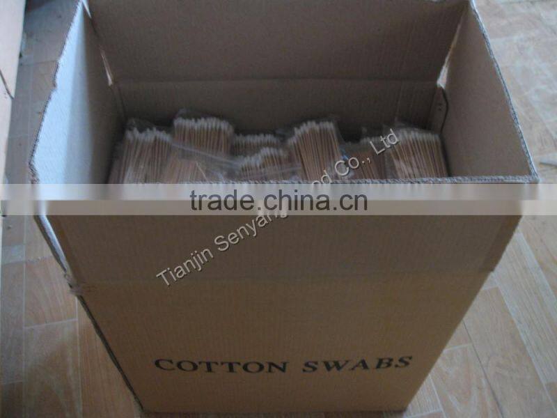 wooden medical make colored cotton swab holder