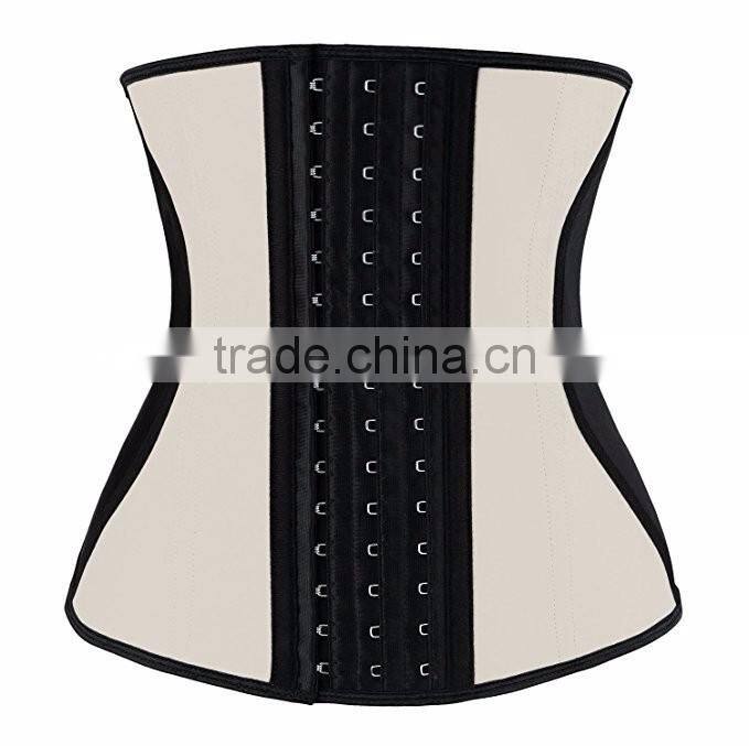 2016 New style 100% Latex woman corset Waist Trainer Manufacturers