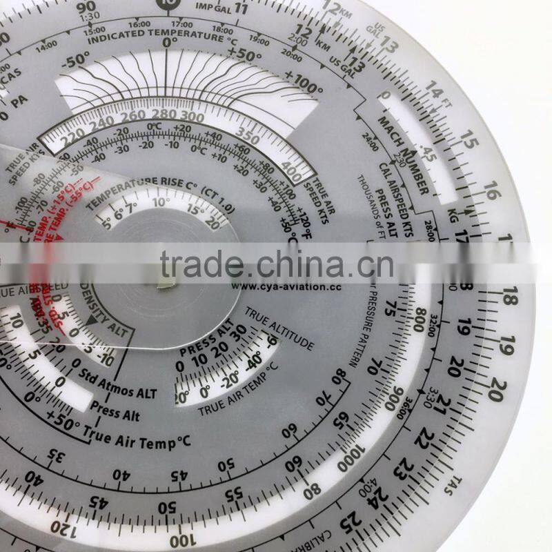 CYA Brand plastic Circular flight computer foraviation flight calculation #E6B-Circ