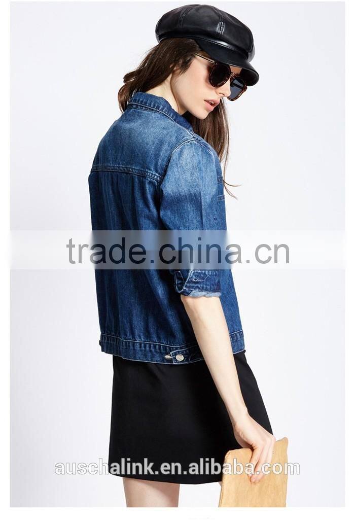 new arrival outdoor winter bulk wholesale loose jean jacket wholesale