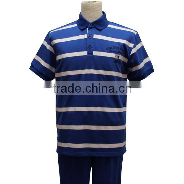 New design french terry custom wholesale men polo shirts
