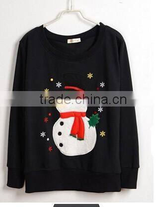 2016 black sweatshirts custom design 0 - neck unisex sweatshirts