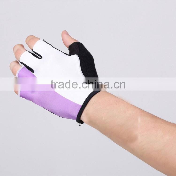2016 China Cheap Short Finger Cycling Gloves customized cycling gloves Breathable lycra cycling gloves