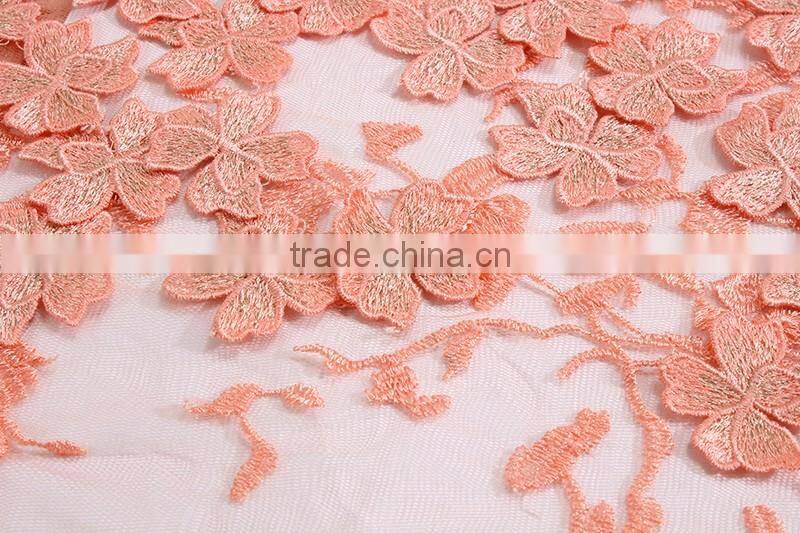 Charming Wedding Dress Soft French Net Lace FL1333-2