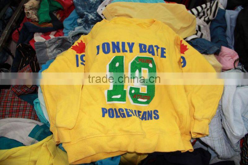 used clothing/ used clothes in bales chilren spring wear