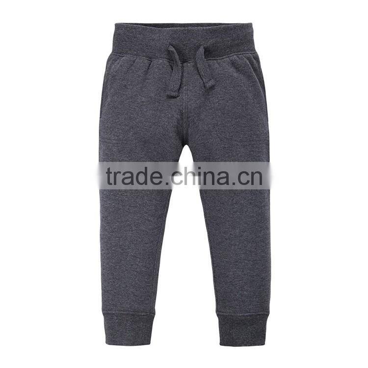 100% Cotton Knitted New Model Wholesale Fashion Design Pocket Cargo Kids Pants