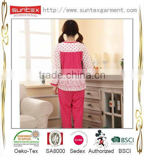 Long Sleeve Cotton Pregnant Women Pajamas