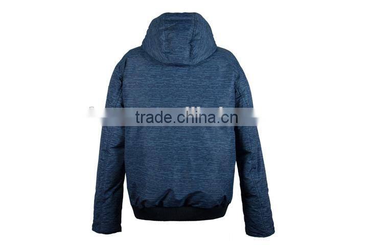 2017 new men's outdoor bomber down jacket winter parka with hood