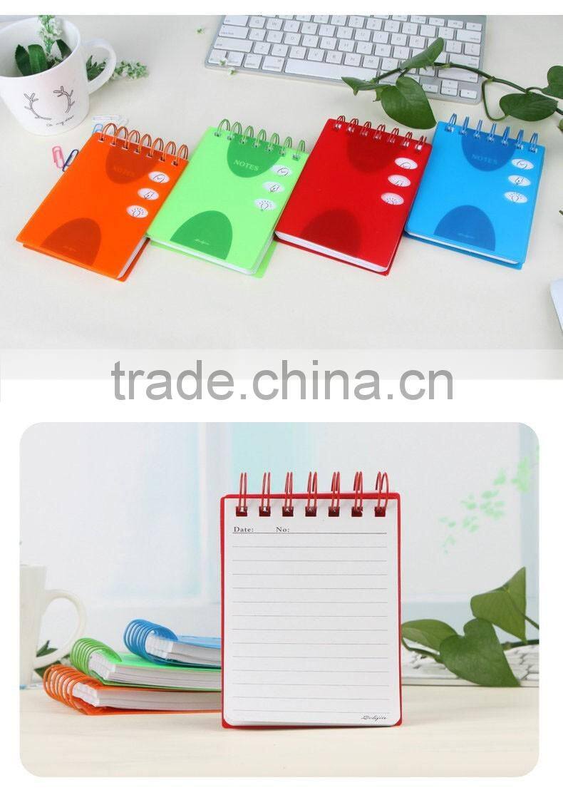 PP hollow cover small notebook wire-o binding memo pad