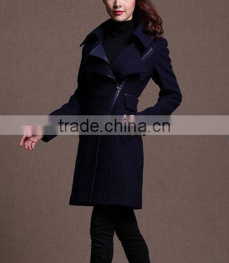 Autumn New Coming Warm Clothing Slim Fit Women/men Woolen Coat