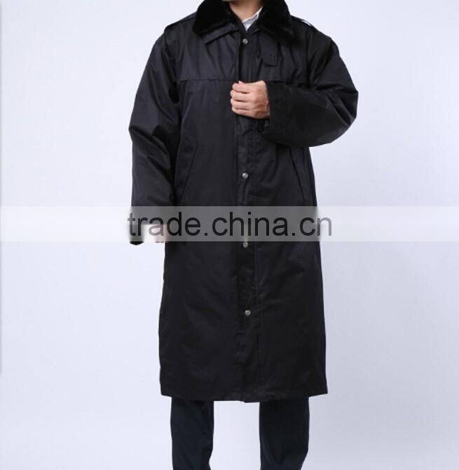 Prevent cold Security Uniform Military Uniform/long down coat