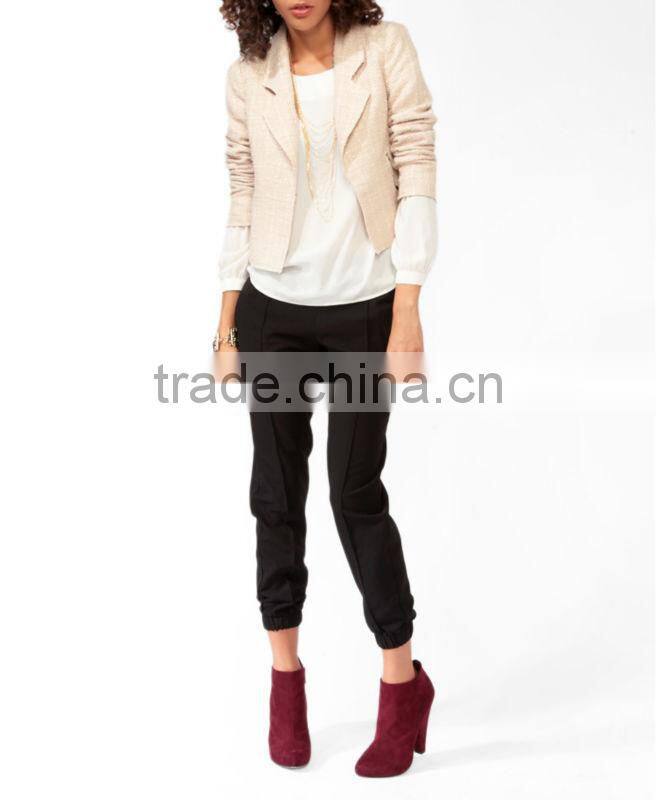 Jacquard Metallic-Blend Blazer