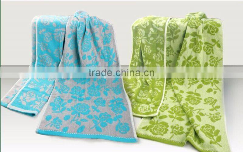 Custom Jacquard 100% Terry Cotton Towels