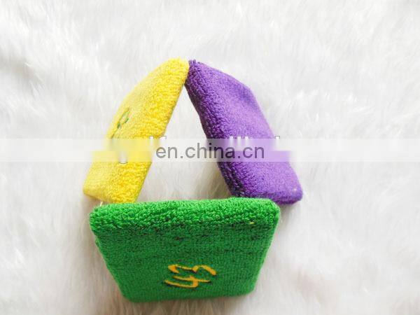 Colored wholesale cotton wrist band Custom Wrist band