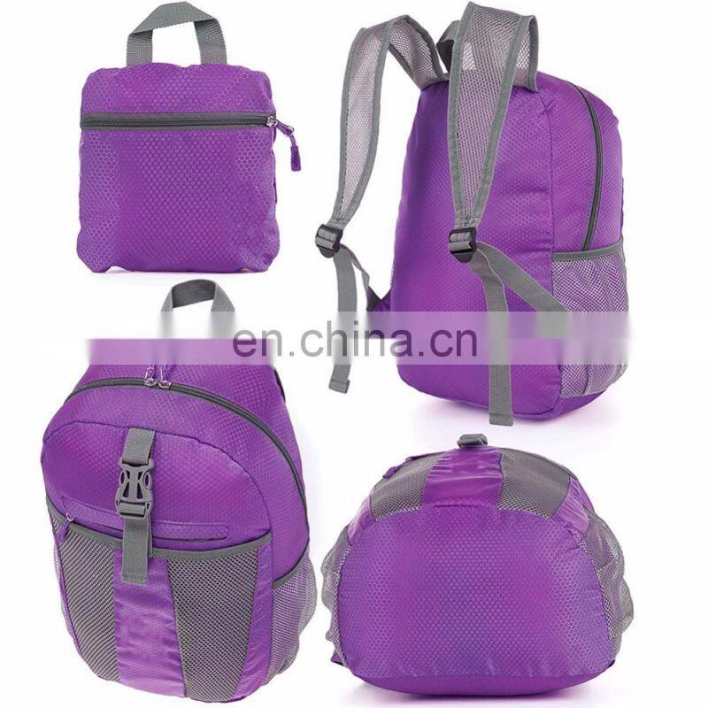 Lightweight Backpack Waterproof Collapsible Rucksack for Travel and Sports Foldable Packable Daypack for Adults