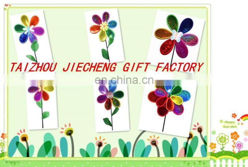 New colorful plastic windmill toys customer LOGO windmll toys
