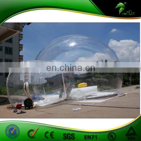 Tent Type Inflatable Bubble Camping Tent / Inflatable Clear Party Dome Tent / Inflatable Transparent Bubble Tent