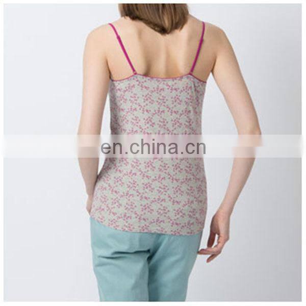 2015 New Design Small floral lace halter top