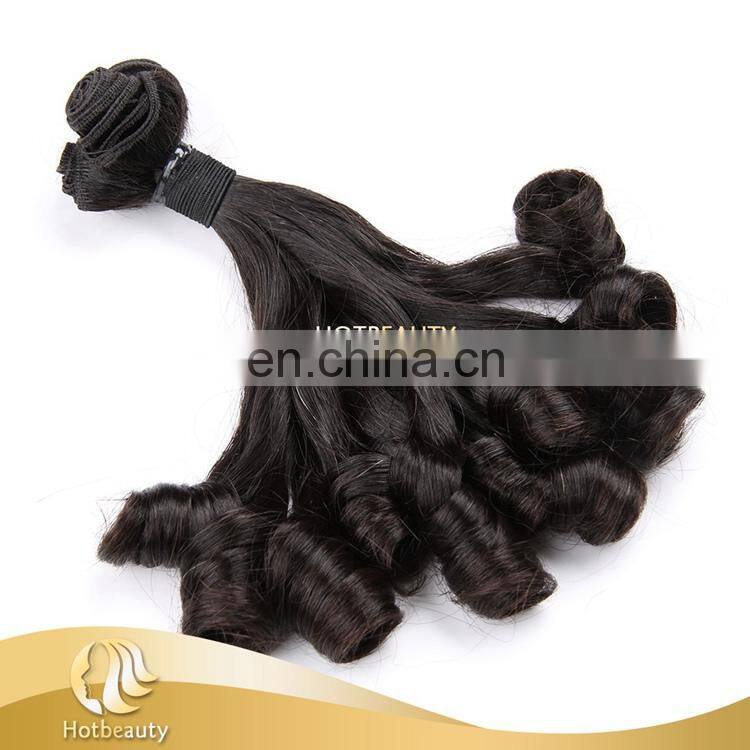 Hot sale cheap fummi spiral curl hair extensions human hair