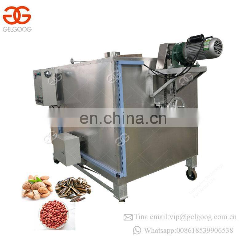 Grain Almond Macadamia Nut Cashew Nut Shelled Seed Spice Soyabean Roasting Machinery Chickpea Roaster Machine